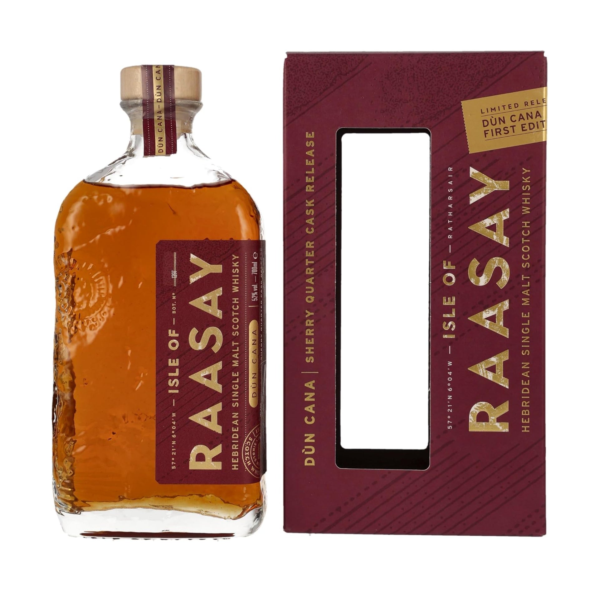 Isle of Raasay Dùn Cana Sherry Quarter Cask Release - The Whisky Stock