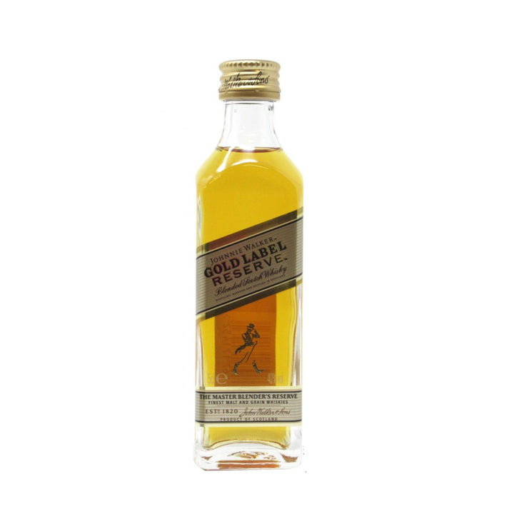 Johnnie Walker Gold Label 5cl Miniature Glass Bottle - The Whisky Stock