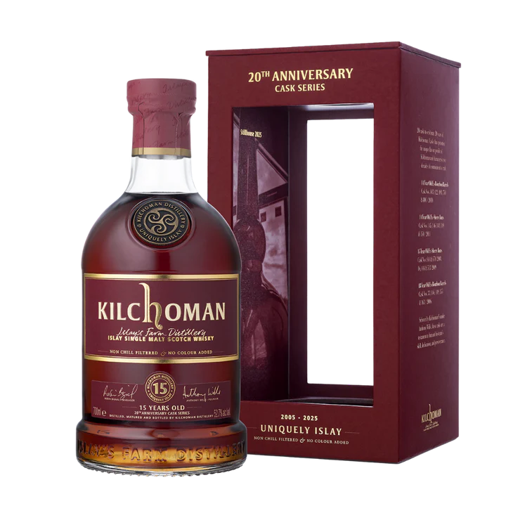 Kilchoman 15 Year Old 100% Islay Sherry Cask 20th Anniversary Series