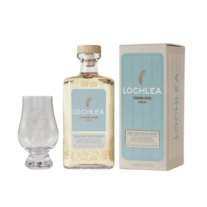 Lochlea Ploughing Edition 2nd Crop 2024 Limited Release & Branded Glencairn Glass