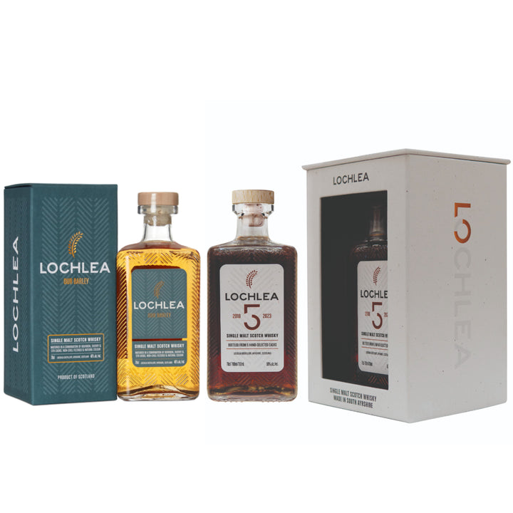 Lochlea 5 Year Old 2023 Release & Our Barley Whisky Bundle - The Whisky Stock