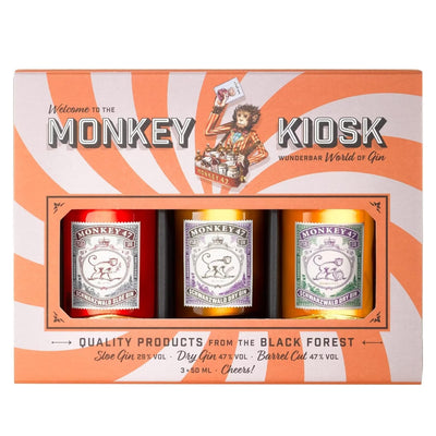 Monkey 47 Kiosk 3x5cl Miniature Gift Set
