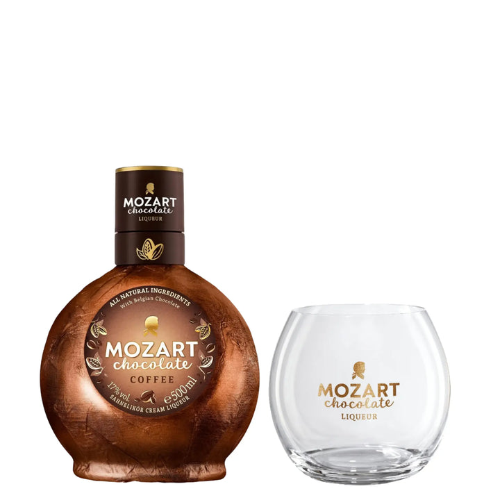 Mozart Coffee Chocolate Liqueur & Branded Tumbler