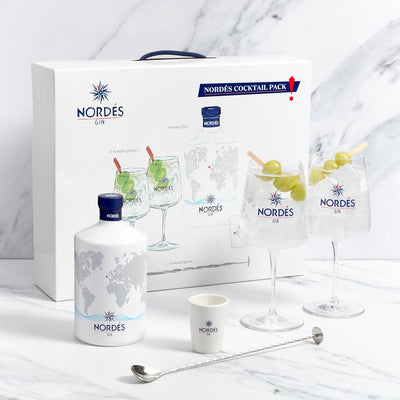 Nordes Gin and Cocktail Set Gift Pack