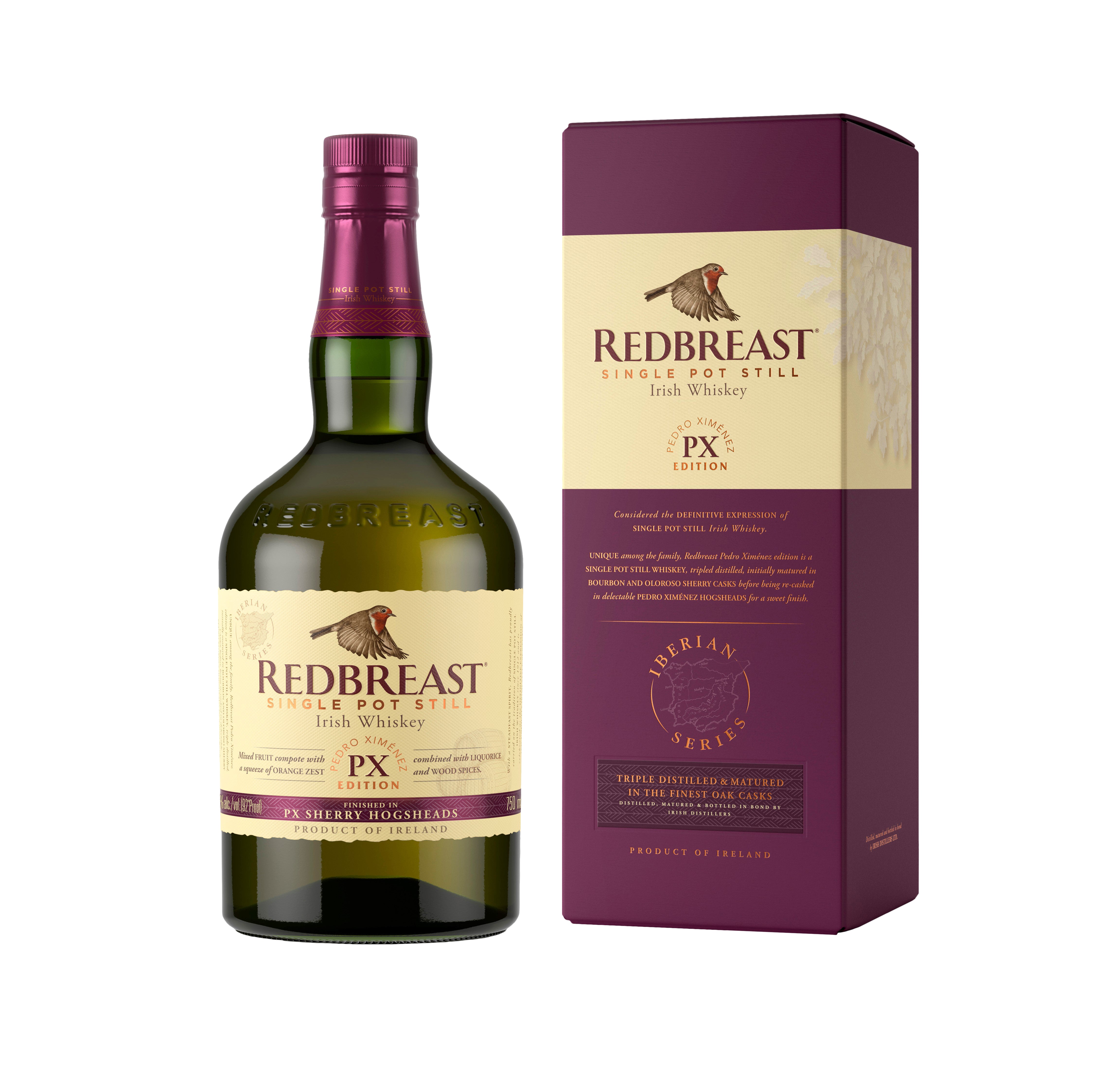 Redbreast Pedro Ximenez Edition 2024 Iberian Series Single Pot Still