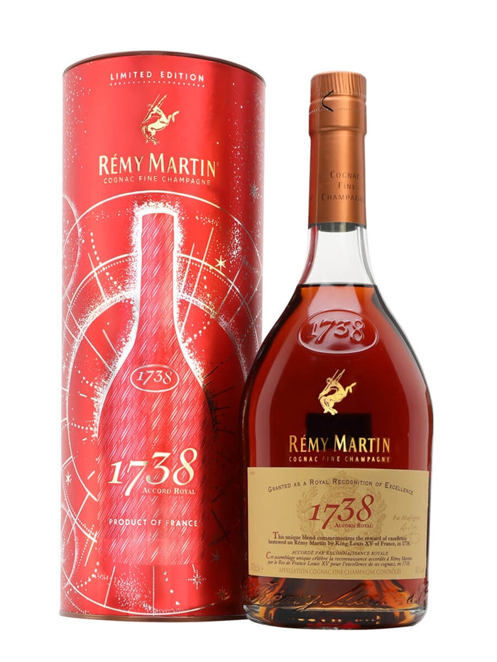 Remy Martin 1738 Accord Royal Cognac in Festive Gift Box