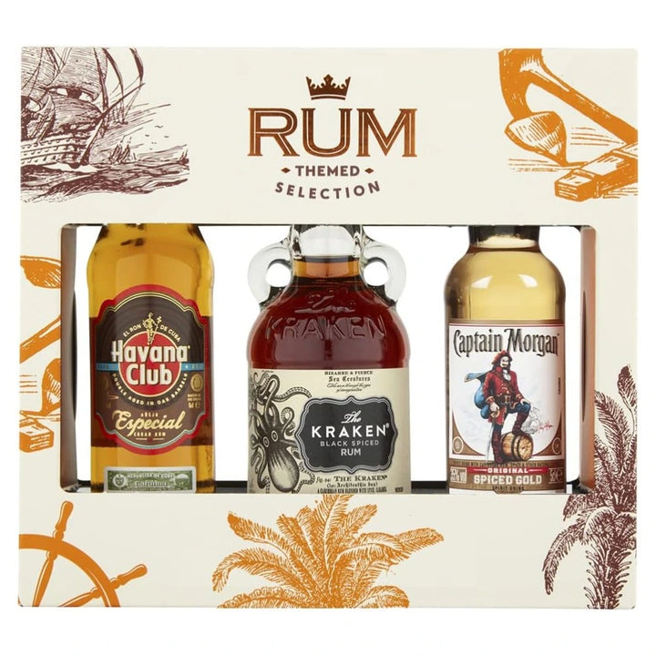 Rum Trio Miniatures Gift Set 3x5cl