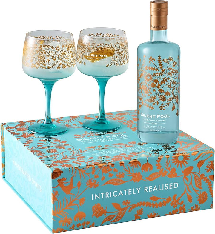 Silent pool Gin 2 Glass Gift Box