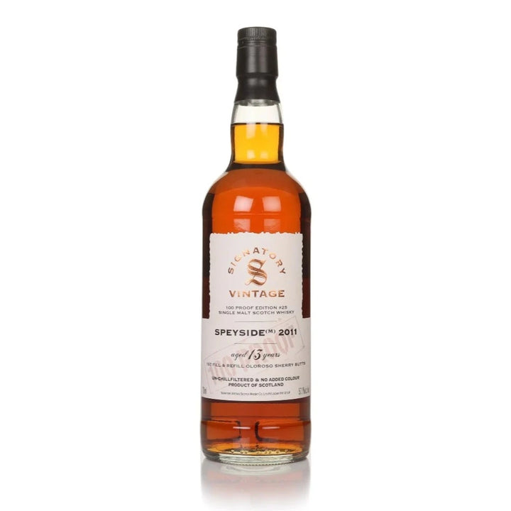 Speyside (M) 13 Year Old 2011 100 Proof Edition 