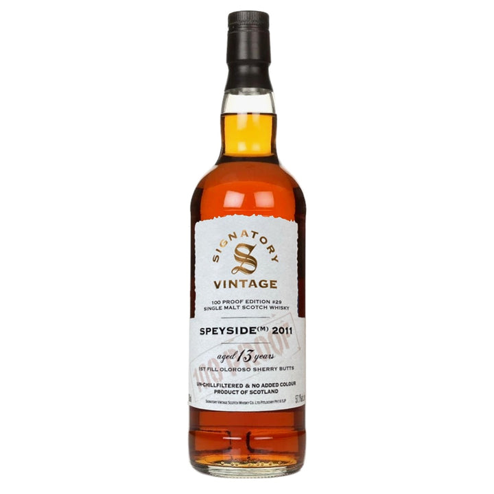 Speyside (M) 13 Year Old 100 Proof 2011 