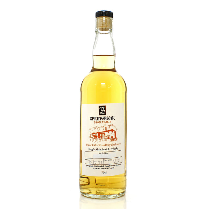 Springbank Hand Filled Distillery Exclusive 59.3% - The Whisky Stock