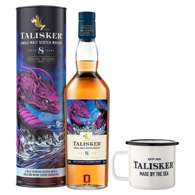 Talisker 8 Year Old Special Releases 2021 & Branded Mug - The Whisky Stock