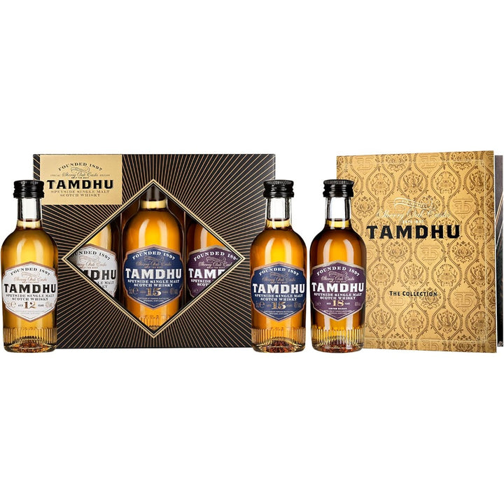 Tamdhu 5cl Miniature Gift Pack 12, 15 & 18 Year Old