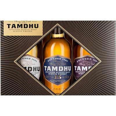 Tamdhu 5cl Miniature Gift Pack 12, 15 & 18 Year Old