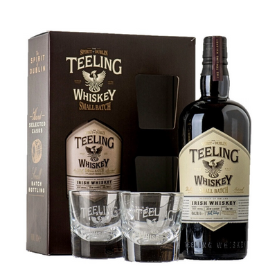 Teeling Small Batch Gift Set with 2 Whiskey Glasses