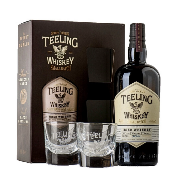 Teeling Small Batch Gift Set with 2 Whiskey Glasses - The Whisky Stock