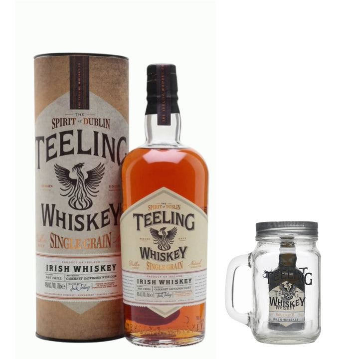 Teeling Single Grain Irish Whiskey & Small Batch Miniature In Jar