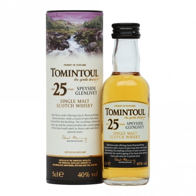 Tomintoul 25 Year Old 5cl Miniature