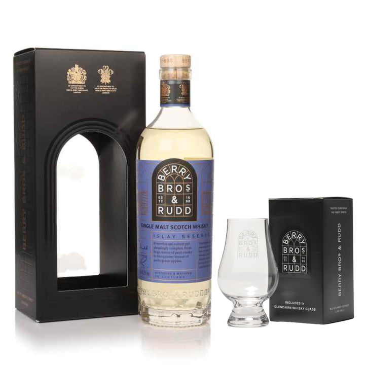Berry Bros. & Rudd Islay Reserve Single Malt Scotch Whisky & Branded Nosing Glass - The Whisky Stock