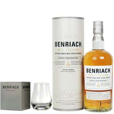 BenRiach Smoke Season & Branded Spey Glass - The Whisky Stock