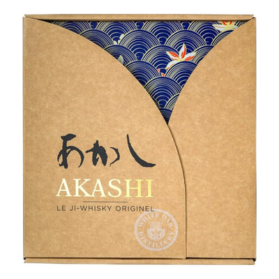 Akashi Japanese Meisei Whisky & 2 Glasses Gift Set
