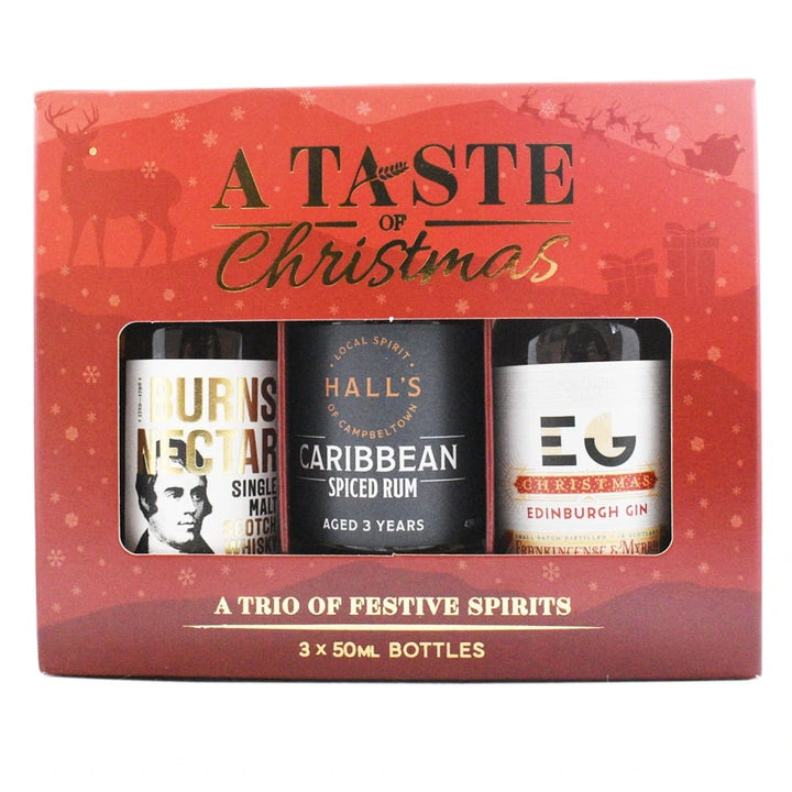 A Taste Of Christmas 3 x 5cl Gift Pack