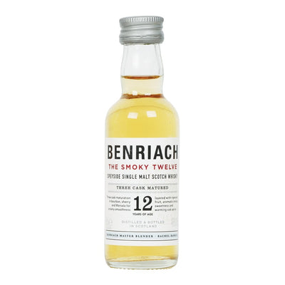 Benriach The Smoky Twelve 5cl Miniature - The Whisky Stock