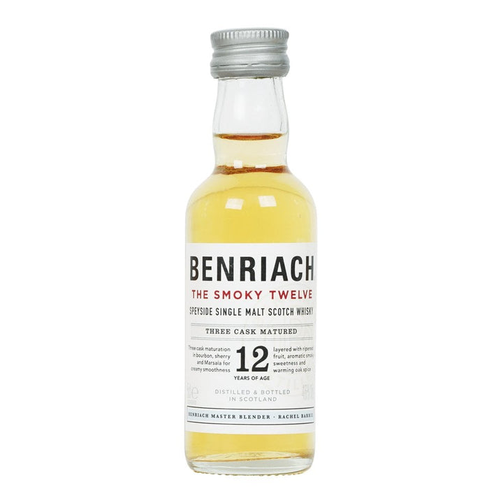Benriach The Smoky Twelve 5cl Miniature - The Whisky Stock