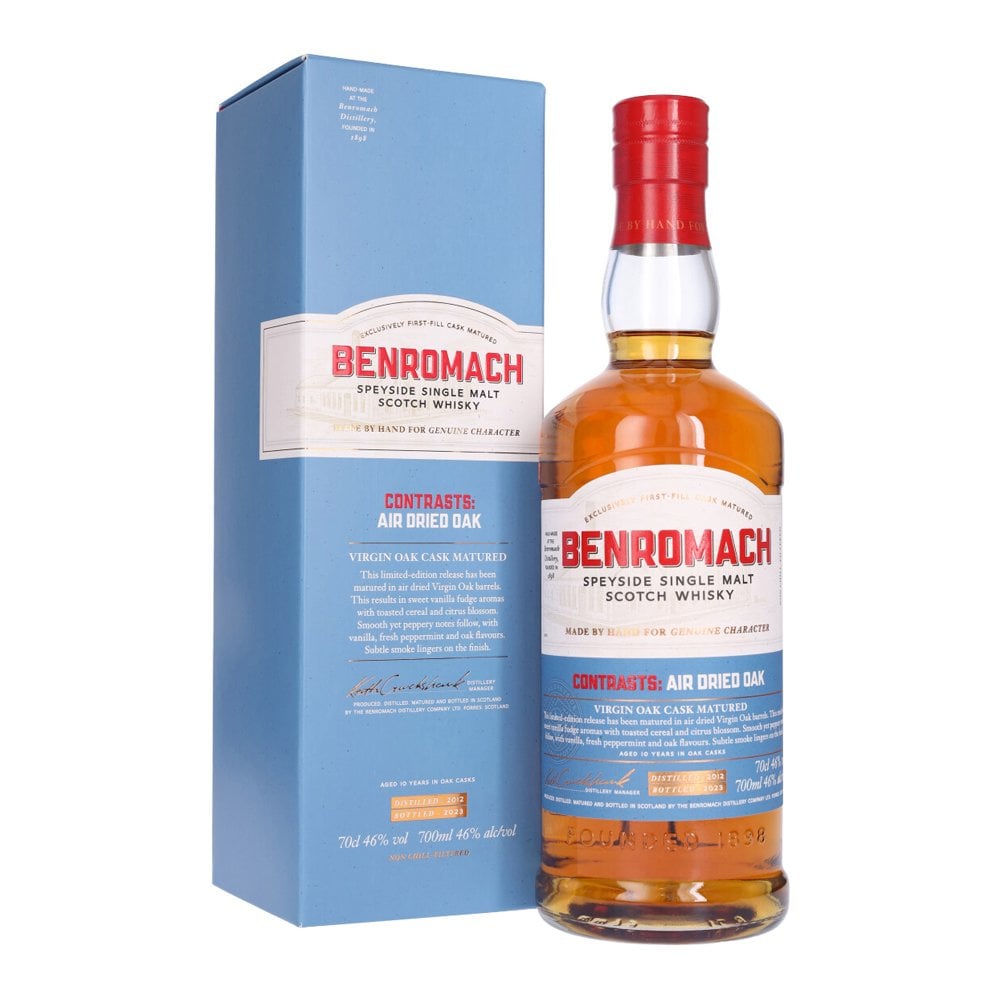 Benromach 10 Year Old Contrasts Air Dried