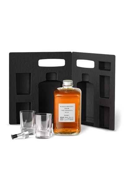 Nikka from the Barrel Silhouette 2 Glass and Pourer Gift Set - The Whisky Stock