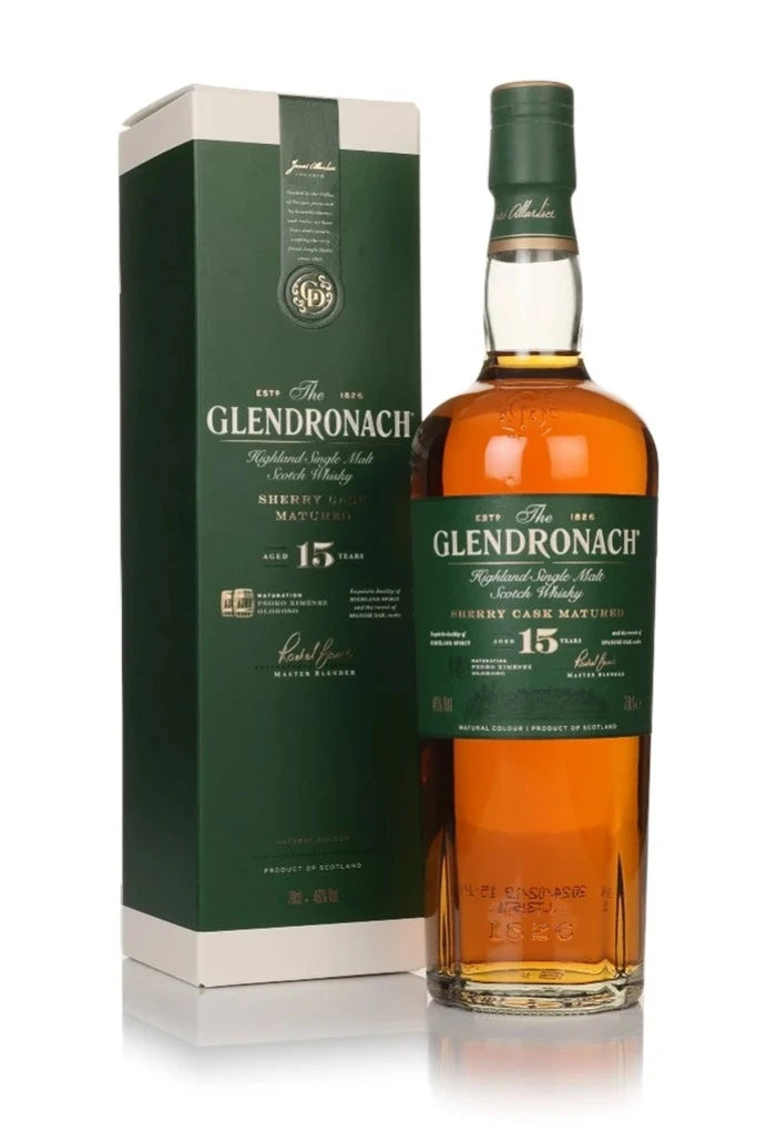 Glendronach 15 Year Old Single Malt Whisky