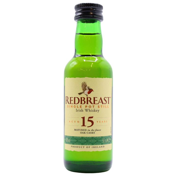 Redbreast 15 Year Old Irish Whiskey Miniature 5cl - The Whisky Stock