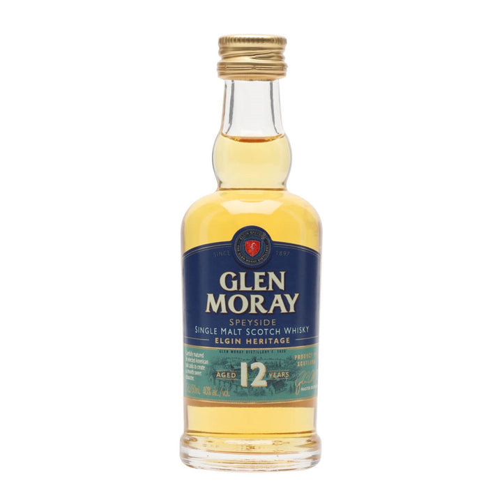 Glen Moray 12 Year Old 5cl Miniature - The Whisky Stock