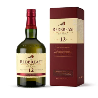 Redbreast 12 Year Old Single Pot Still Irish Whiskey - The Whisky Stock