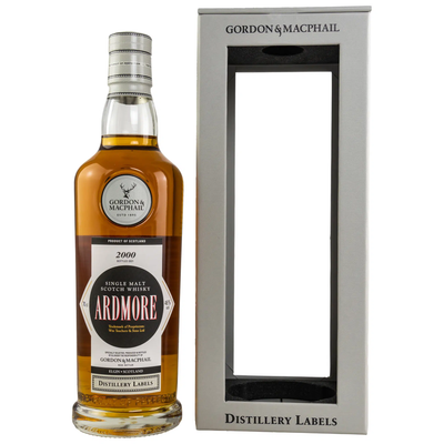 Ardmore 2000 Distillery Labels Gordon & MacPhail Single Malt Scotch Whisky - The Whisky Stock