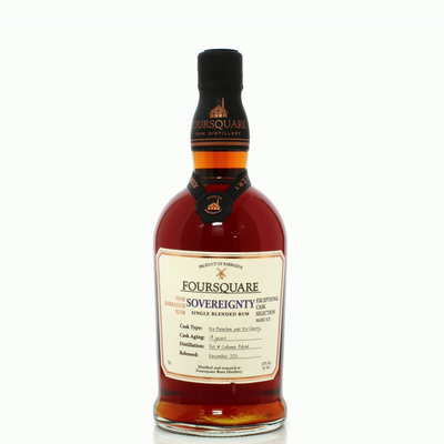 Foursquare 14 Year Old Sovereignty Exceptional Cask Selection Rum - The Whisky Stock