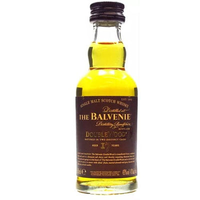 Balvenie Doublewood 17 Year Old Single Malt Whisky Miniature 5cl - The Whisky Stock