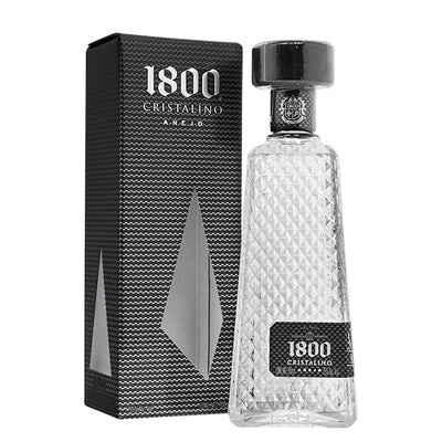 1800 Cristalino Anejo 100% Agave Tequila - The Whisky Stock