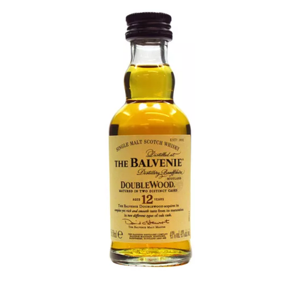 Balvenie Doublewood 12 Year Old 5cl Miniature - The Whisky Stock