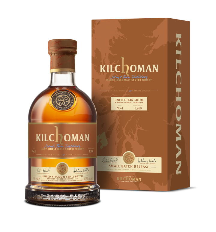 Kilchoman UK Small Batch No 4 Single Malt Scotch Whisky