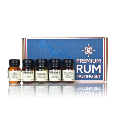 Drinks By The Dram Premium Rum Tasting Set - The Whisky Stock
