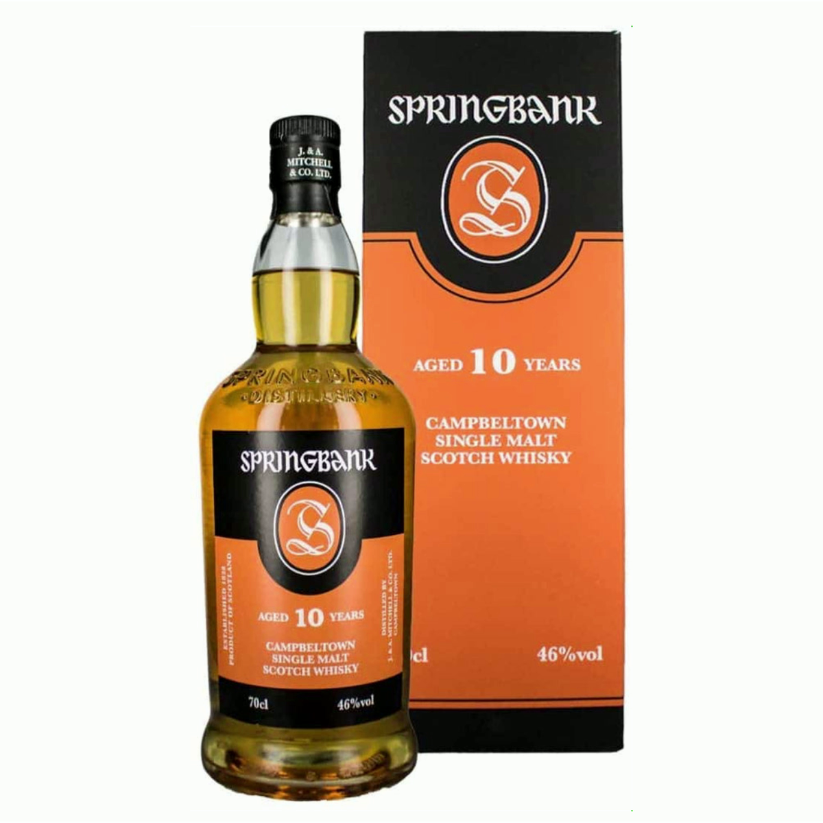 Springbank 10 Year Old Single Malt Scotch Whisky – The Whisky Stock