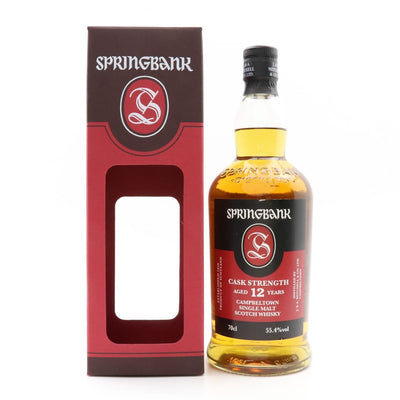 Springbank 12 Year Old Cask Strength 55.4% - The Whisky Stock