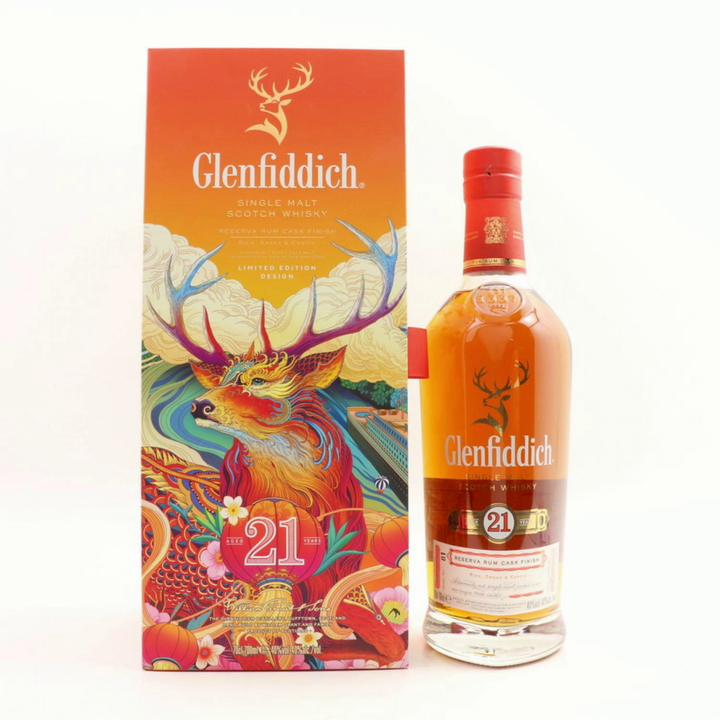 Glenfiddich 21 Year Old Chinese New Year - Old Bottling - The Whisky Stock