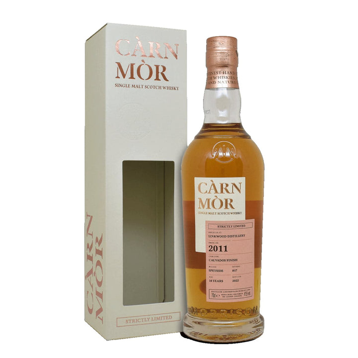 Linkwood 2011 10 Years Old Calvados Finish Carn Mor  Strictly Limited - The Whisky Stock
