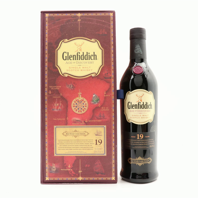 Glenfiddich Age Of Discovery 19 Year Old Red Wine Cask Finish - The Whisky Stock