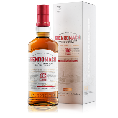 Benromach Cask Strength Vintage 2012 Bottled 2022 Batch 1 - The Whisky Stock