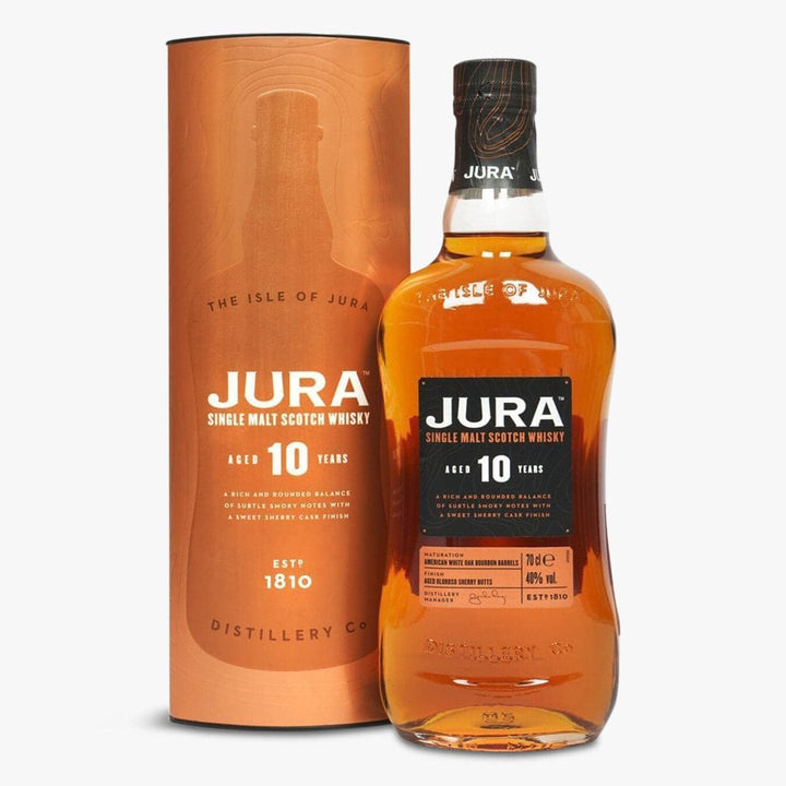 Jura 10 Year Old Single Malt Whisky - The Whisky Stock