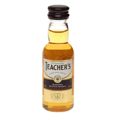 Teacher's Blended Scotch Whisky 5cl Miniature - The Whisky Stock