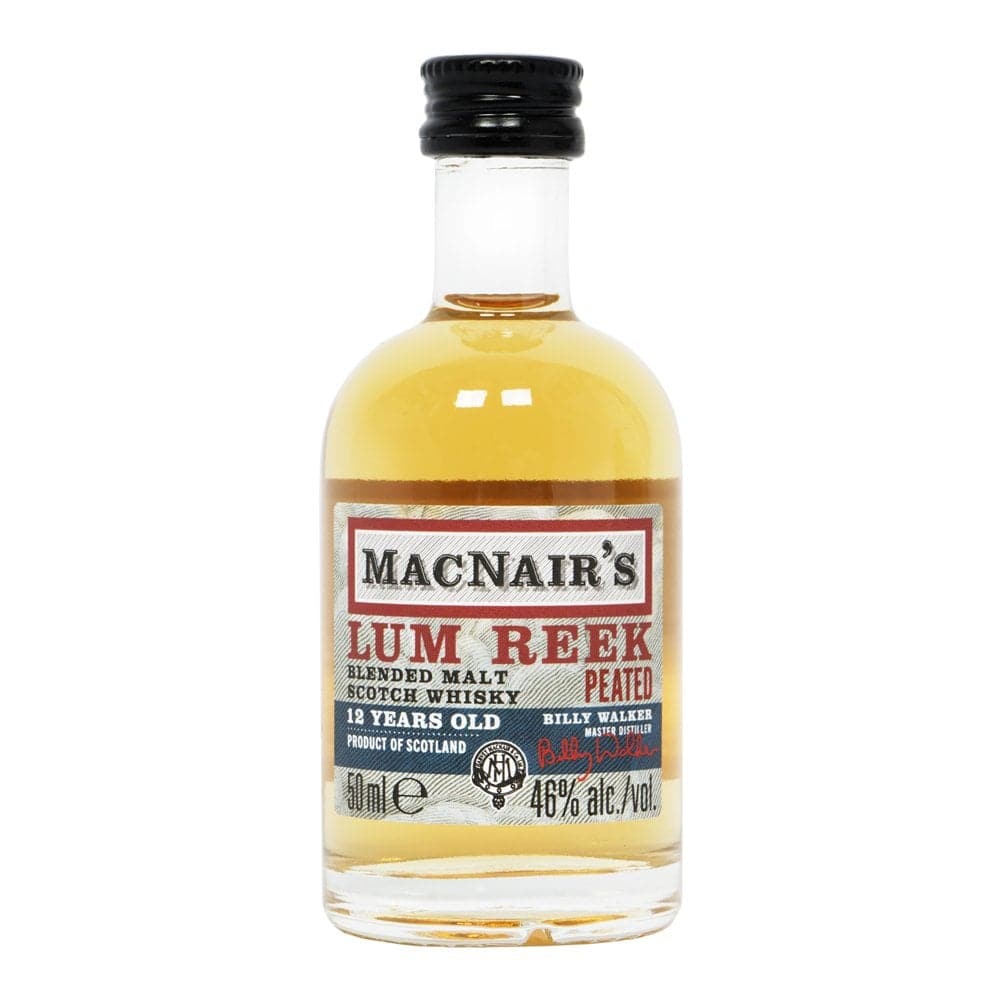 MacNair's Lum Reek 12 Year Old Blended Malt 5cl Miniature - The Whisky Stock